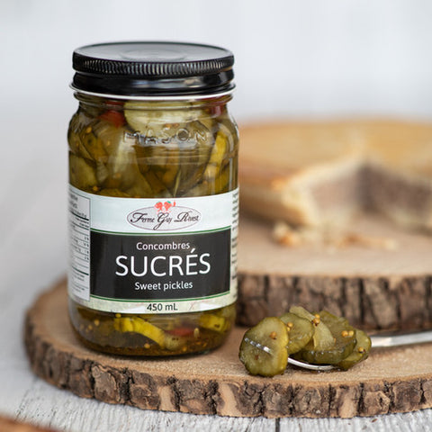 Cornichons sucrés