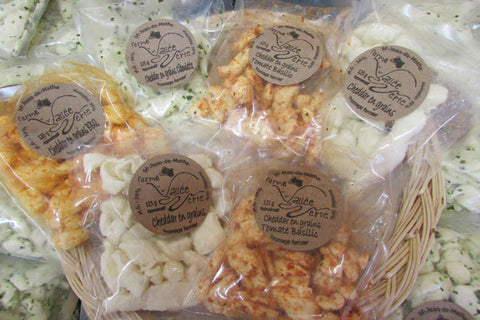 Fromage cheddar en grains