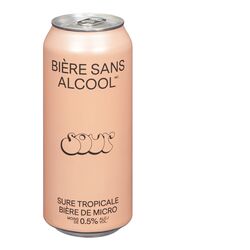 Bière sans alcool - sûre fruit de la passion