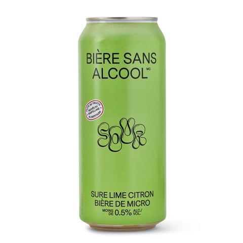 Non-alcoholic beer - safe with lime 