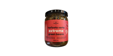 Haricots verts chipotle mariné