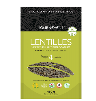 Lentilles vertes bio (450g)