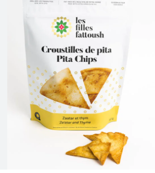 Chips de pita Les filles Fattoush