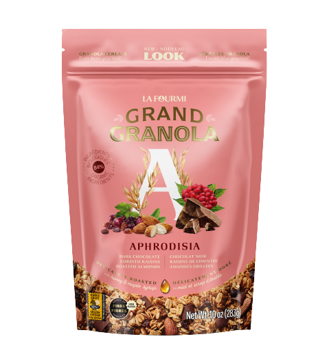 Granola Aphrodisiaque - chocolat noir amandes(283g)