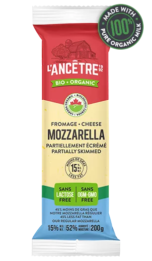Mozzarella 15%mg (325g) - bio