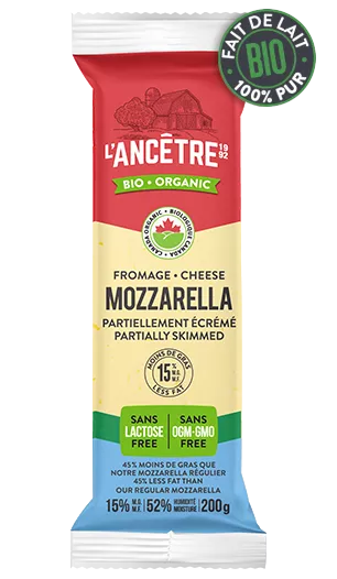 Mozzarella 15% (200g) bio