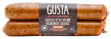 Saucisse Gusta Blé Végane Italiana Poivron