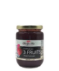 confiture aux trois fruits