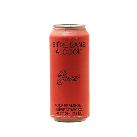 Bière sans alcool - sûre framboise